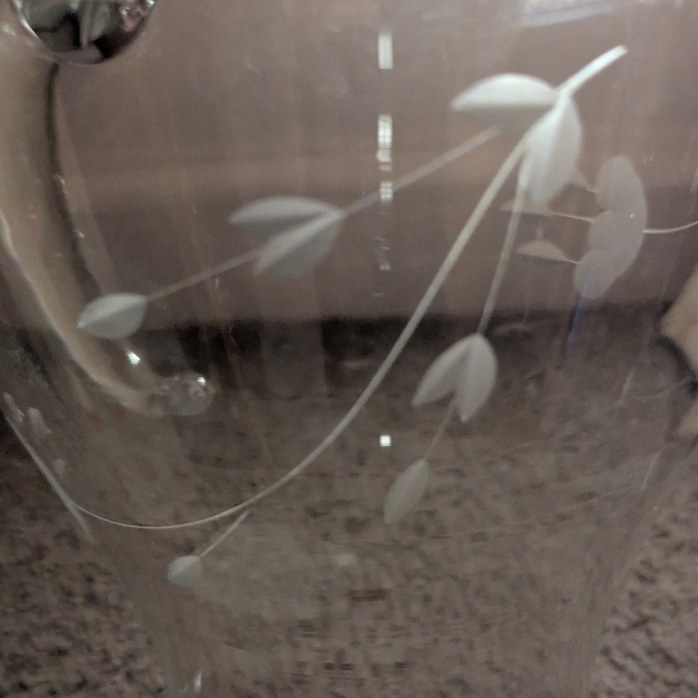Princess House Heritage Handblown Beverage Server #459 Vintage - Picture 8 of 11